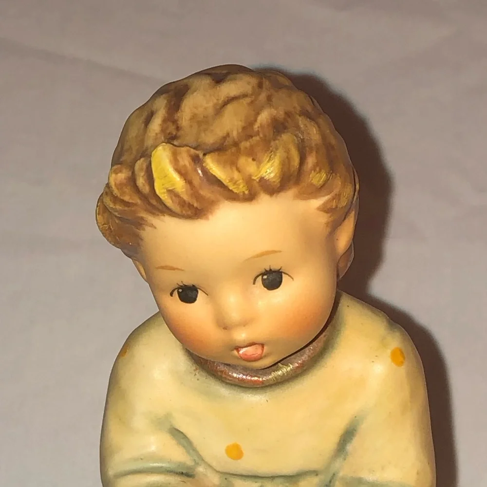 Hummel “A Gentle Glow” Ceramic Angel Candle Holder; Vintage; Christmas Decor - Picture 8 of 14